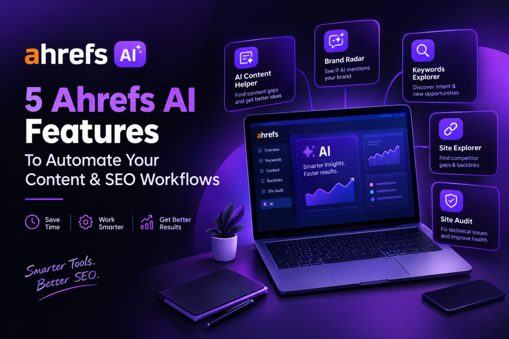 Ahrefs AI features